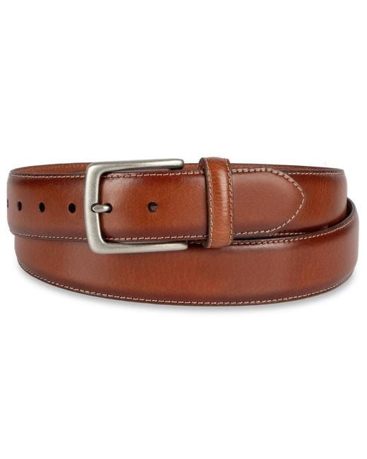 Levi's Brown Elevated Leather Belt for men