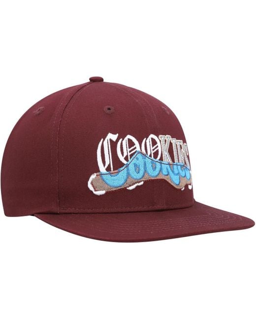 Cookies Red Upper Echelon Snapback Hat for men