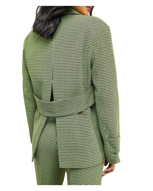 Warehouse Green Vented Back Blazer Co