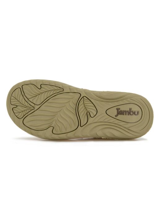 Jambu Natural Ruby Comfort Slingback Sandals