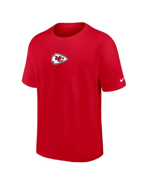 Nike Red Kansas City Chiefs Dominate The Game Essential Max90 T-shirt for men