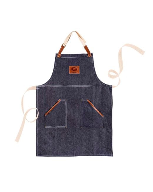 Evergreen Enterprises Blue Georgia Bulldogs Grill Apron And Glove Set