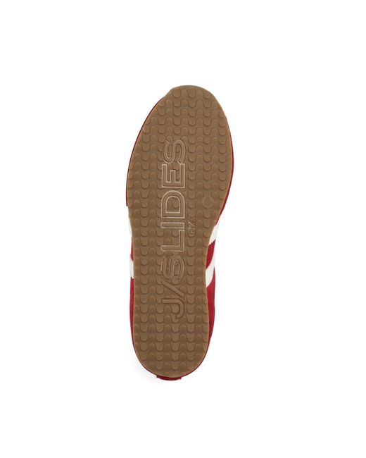 J/Slides Red peggy Sneaker