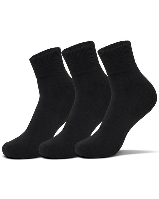 Sof Sole Black 6-pack Quarter Socks From Finish Line