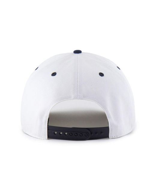 '47 White/college Navy Seattle Seahawks Roscoe Two-toned Hitch Adjustable Hat for men