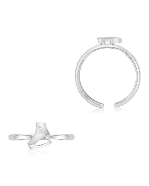 Roxy White Waterproof Yellow Sled Toe Ring