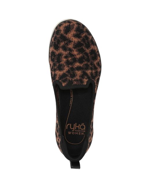Ryka Brown Effortless Washable Slip On Shoes