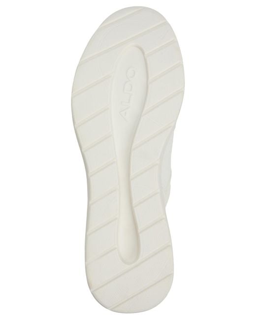 ALDO White Iconi Step Wedge Sneaker