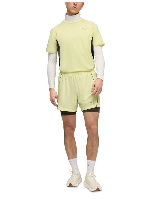 PUMA Yellow Run Velocity T-shirt for men