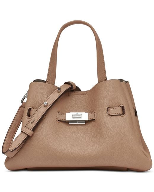 DKNY Brown Bryar Small Satchel