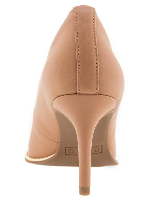 BCBGMAXAZRIA Natural Clara C Pump