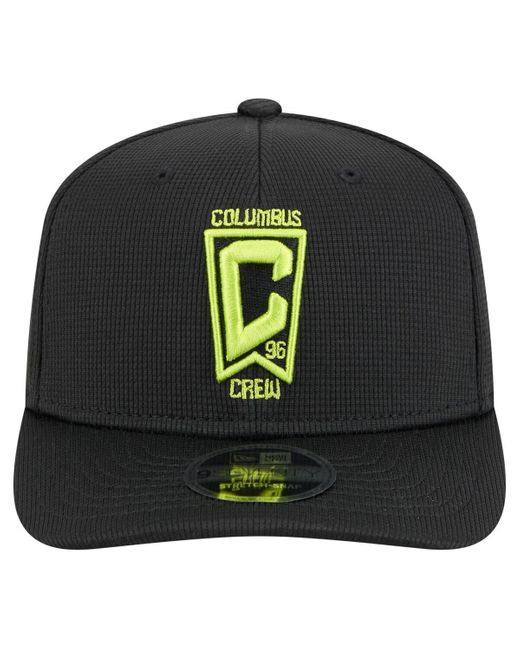 KTZ Black Columbus Crew 2025 Jersey Hook 9seventy Stretch-snap Hat for men