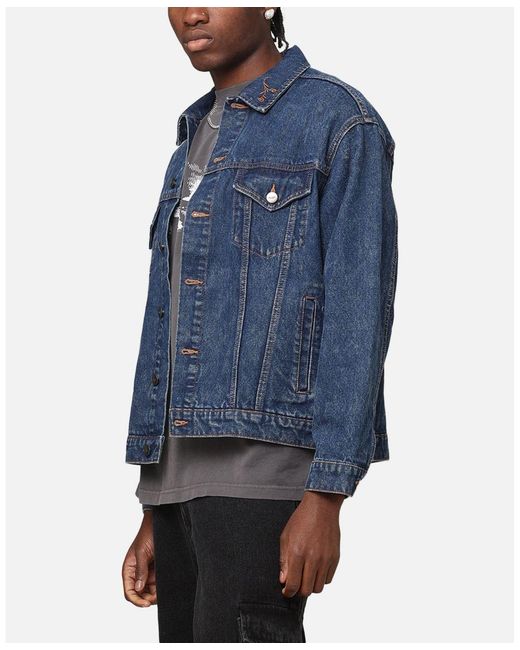 Saint Morta Blue Rodeo Denim Jacket for men