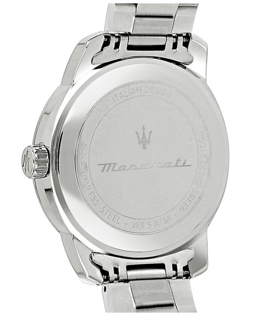 Maserati Gray Analog Metal Band Watch for men