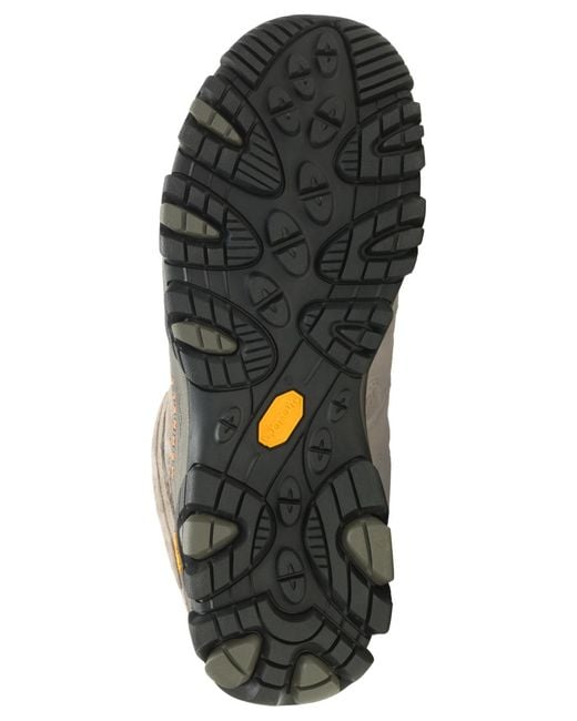 Merrell Brown Moab 3 Performance Vented Hiking Shoe for men