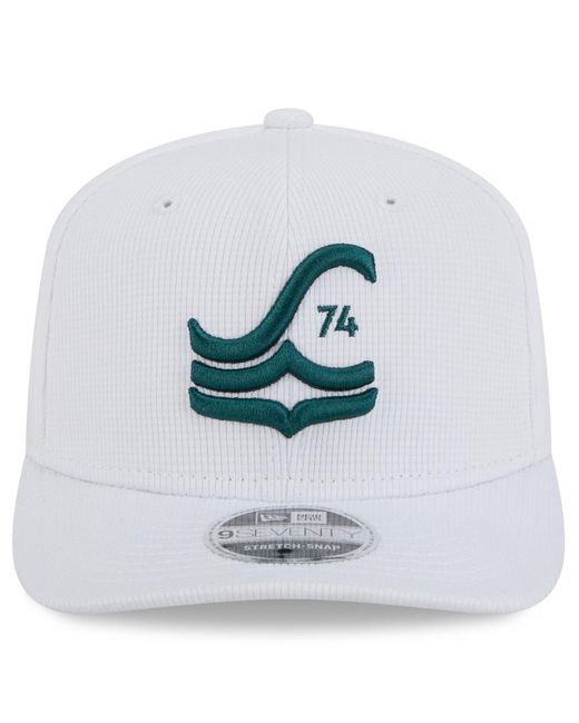 KTZ White Seattle Sounders Fc 2025 Jersey Hook 9seventy Stretch-snap Hat for men