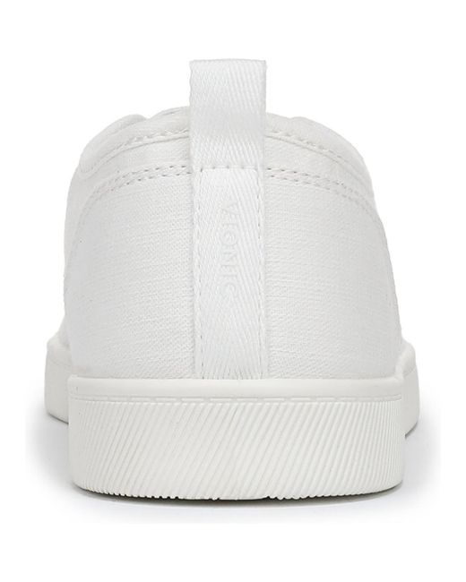 Vionic White Cobalt Slip On Shoes