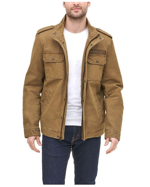 levi's military trucker jacket