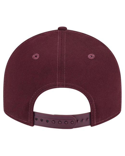 KTZ Red Minnesota Golden Gophers Low Profile 9fifty Snapback Hat for men