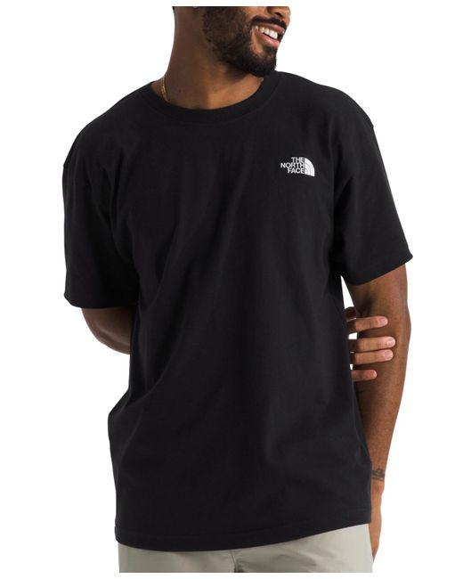The North Face Black Evolution Relaxed Logo T-shirt for men