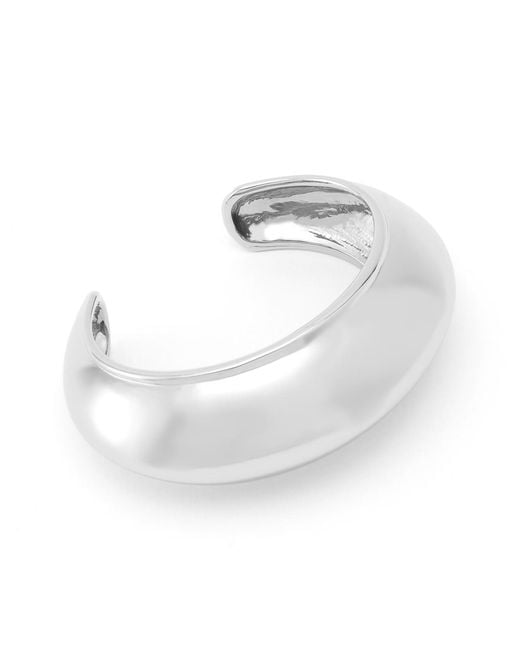 Steve Madden White Boho Statement Cuff Bracelet