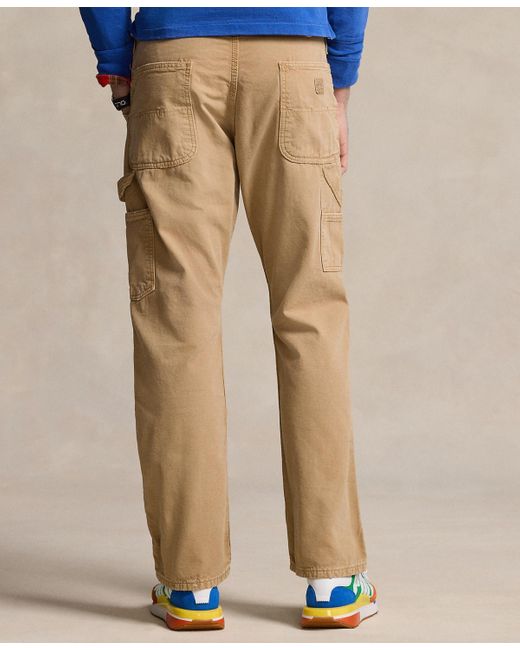 Polo Ralph Lauren Natural Canvas Carpenter Pants for men