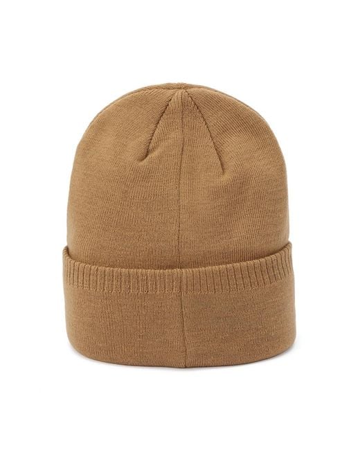 Calvin Klein Natural Embossed Logo Cuff Hat for men