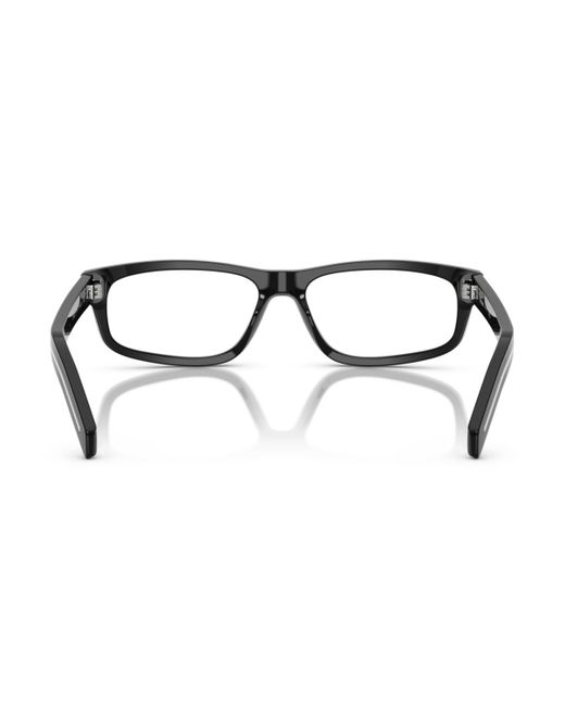 Prada Brown Rectangle Eyeglasses for men