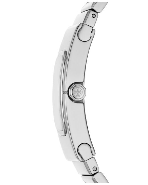 Tory Burch Metallic The T Watch Stainless Steel Bracelet Watch 18mm