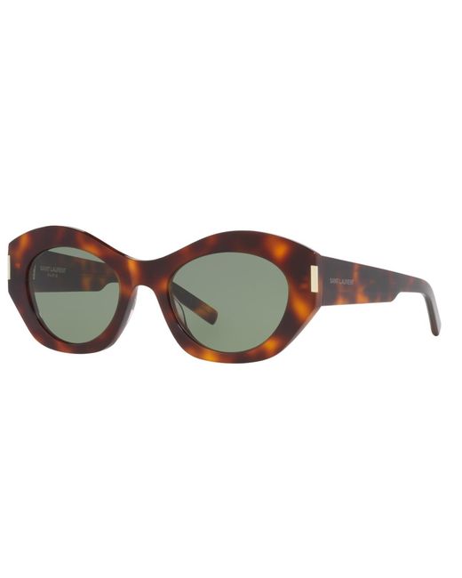 Saint Laurent Brown Sunglasses