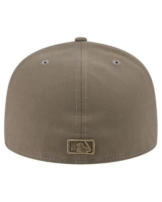 KTZ Green Cleveland Guardians Color Pack A-frame 59fifty Fitted Hat for men