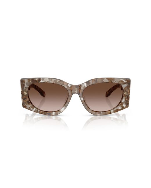Tory Burch Brown Large Sunglasses