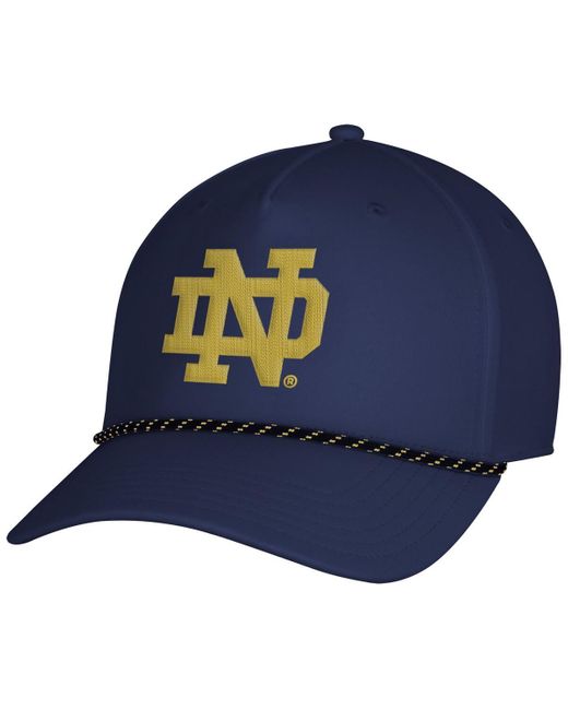 Under Armour Blue Notre Dame Fighting Irish Sideline Drive Rope Adjustable Hat for men
