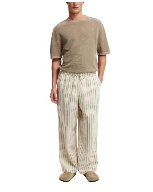 Cotton On Natural Super baggy Pants for men