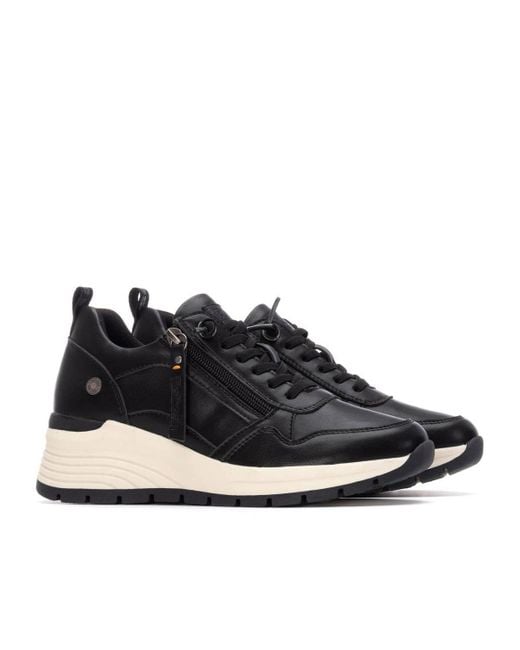 Xti Black Casual Sneakers Refresh Collection By