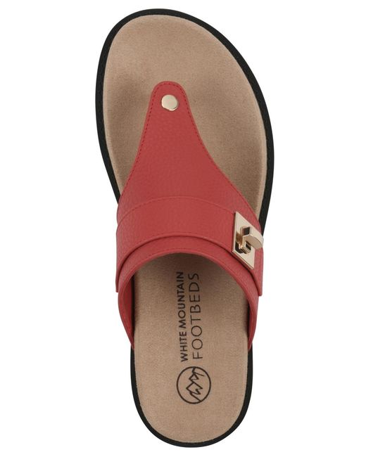 White Mountain Pink Malabar Sandal