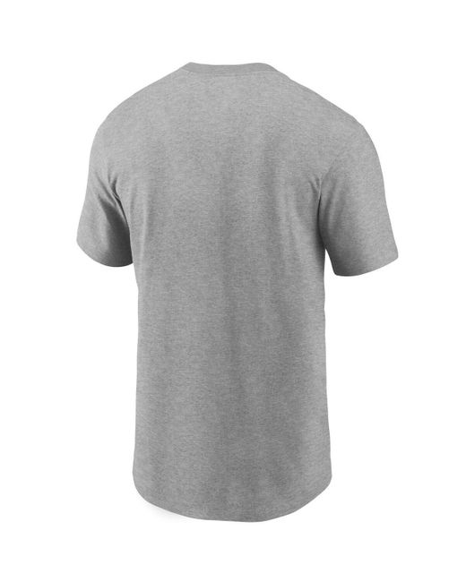 Nike Gray Cleveland Browns Essential Wordmark T-shirt for men