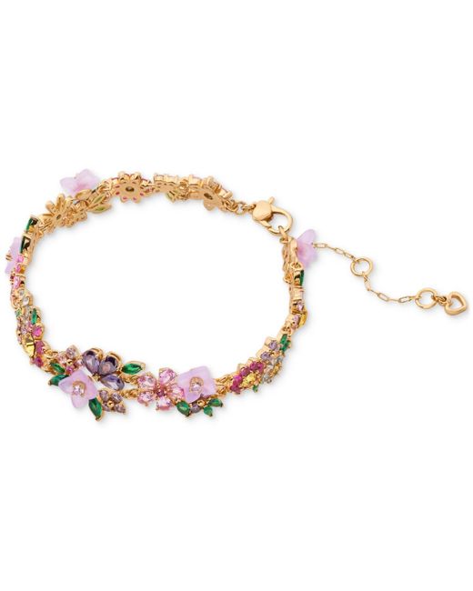 Kate Spade Gold-tone Stone & Cubic Zirconia Bursting Blooms