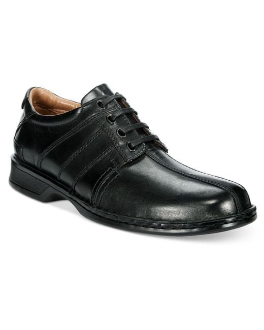 Clarks Black Touareg Vibe Lace-up Shoes for men
