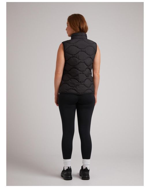 Jacket Black High Neck Gilet Jacket