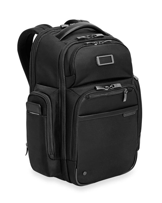 Briggs & Riley Black Work 2.0 Medium 17.5" Cargo Backpack