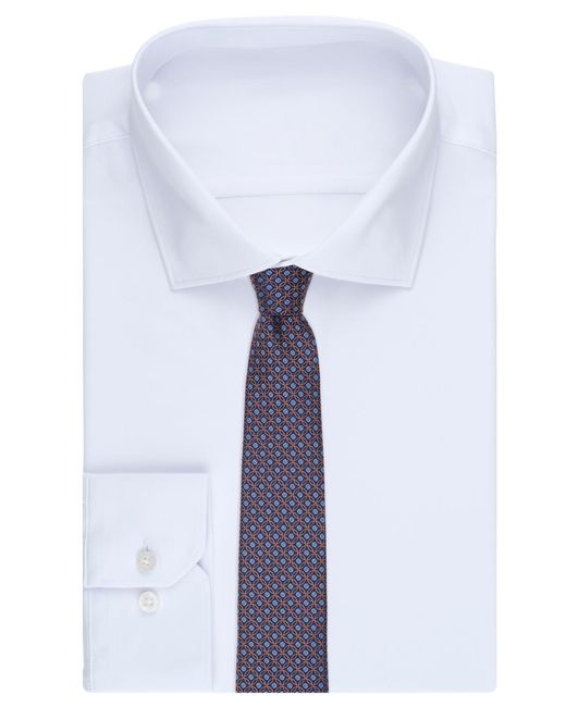 Club Room Blue Milone Medallion Tie for men