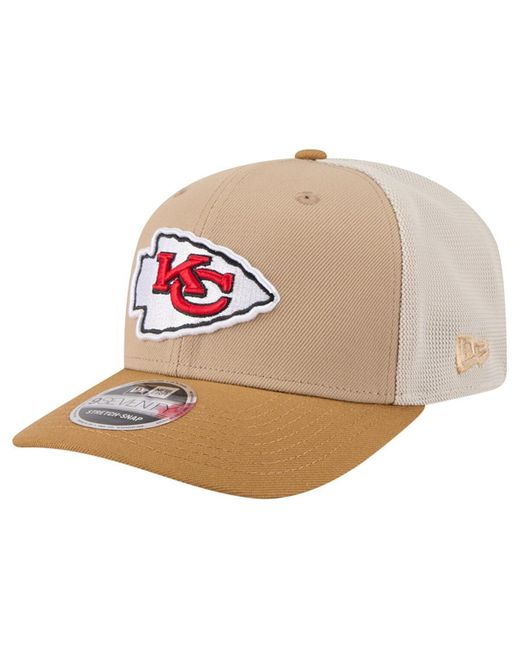 KTZ Pink Â Kansas City Chiefs Two-tone Trucker 9seventy Adjustable Hat for men