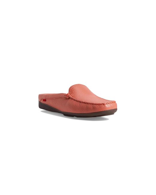 Marc Joseph New York Red Briarwood Slip On Comfort Mule