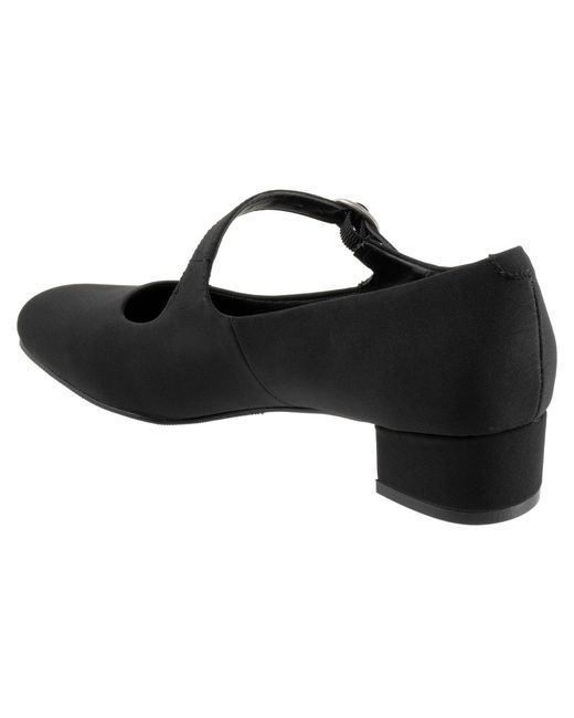 Trotters Black Desna Pump