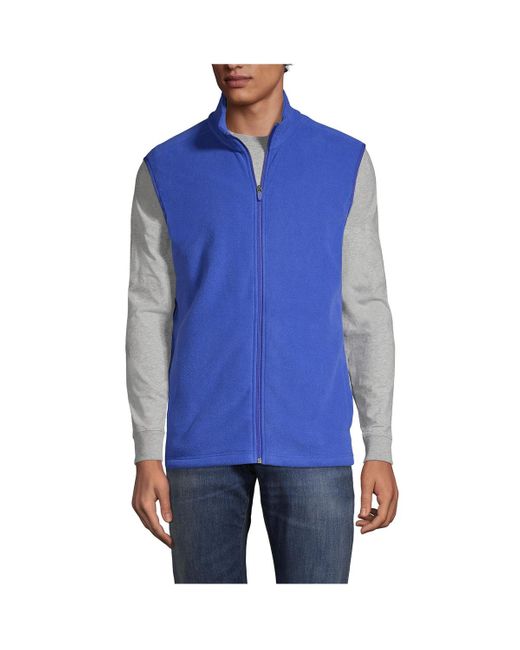 Lands end mens fleece vest online