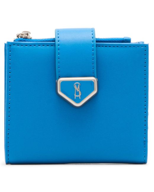 Steve Madden Blue Bjem-b Bifold Card Case Wallet