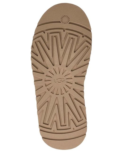 Ugg Natural Tazz Ii Platform Slippers