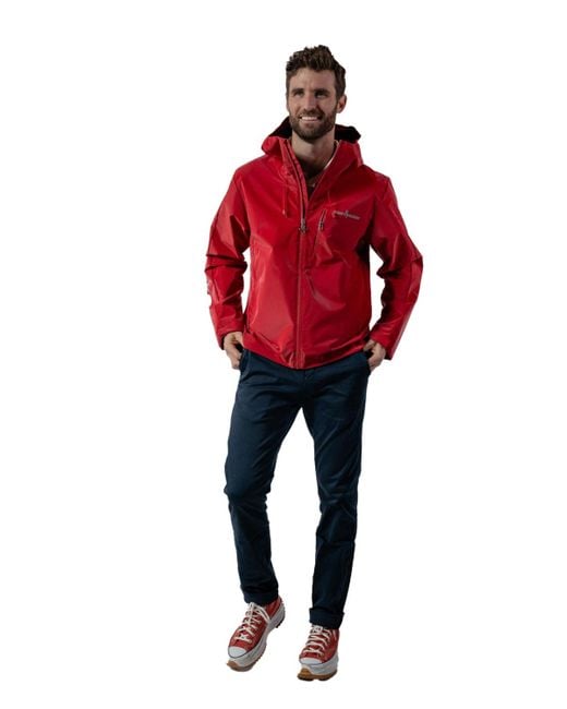 Woodpecker Red Wind Shell Jacket for men