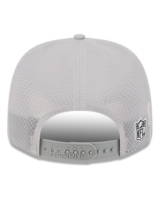 KTZ Gray Cincinnati Bengals 2025 Sideline 9seventy Adjustable Trucker Hat for men